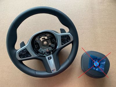 BMW 8 X5 X6 X7 G14 G15 G16 G05 G06 G07 M Steering Wheel Paddles HEATING VIBRO