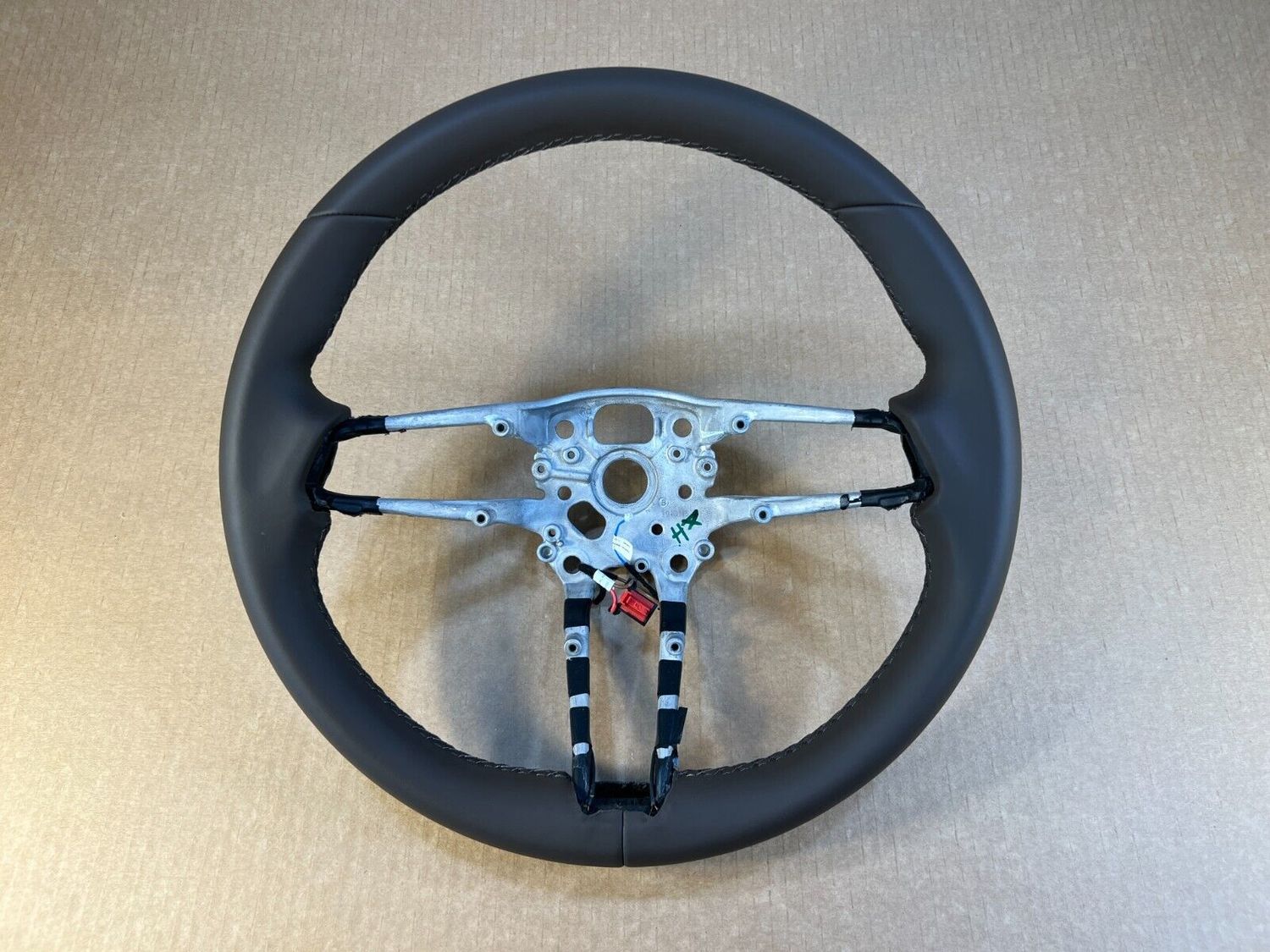 Steering wheel for Porsche 911 992 Panamera 971.2 Taycan GENUINE Nappa Leather