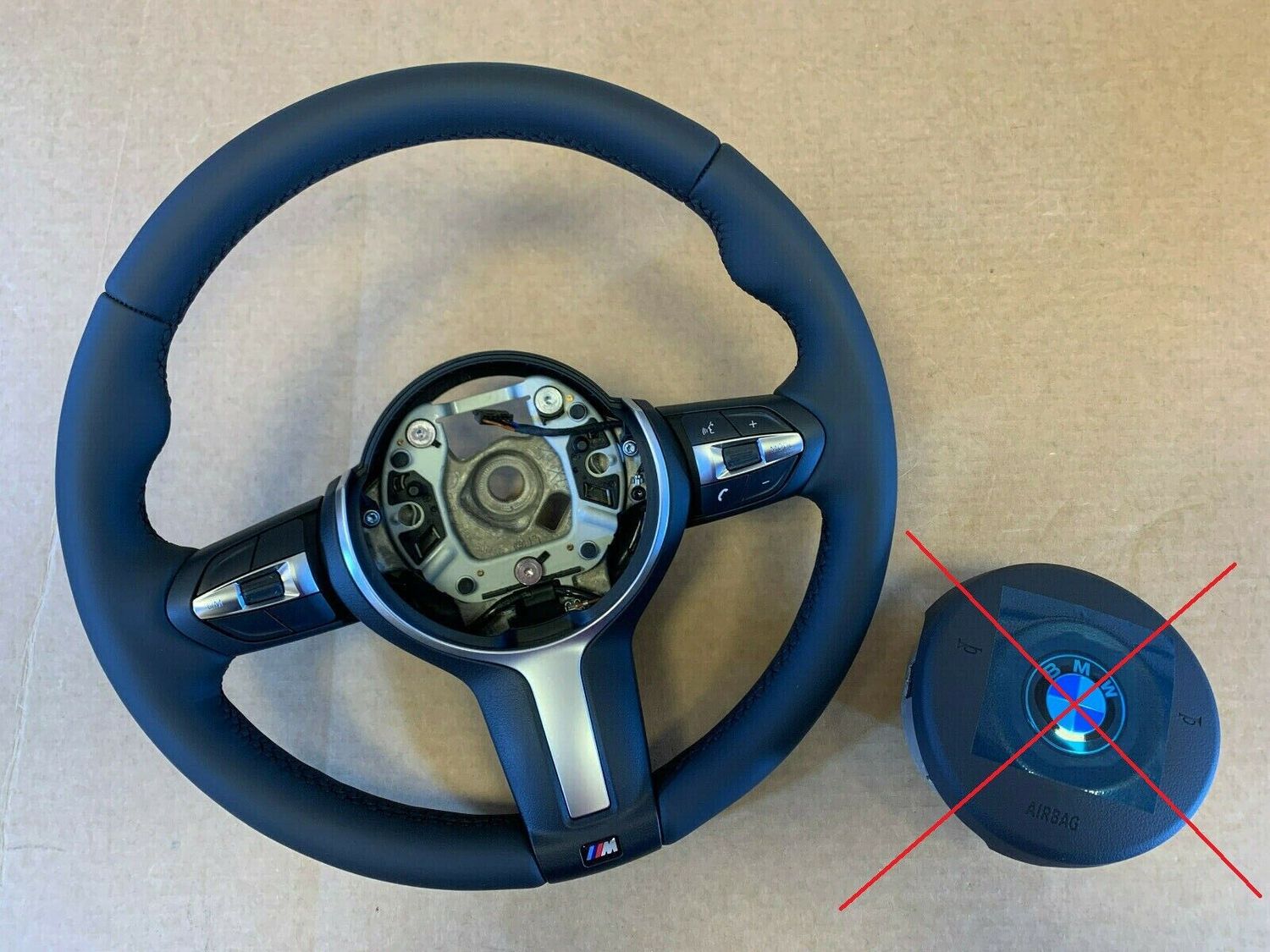 BMW F20 F21 F22 F23 F30 F31 F32 F33 F34 F36 OEM USA M Sport Steering Wheel