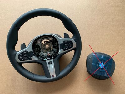 BMW 5 6 X3 X4 G30 G31 G32 G01 G02 OEM M Steering Wheel Paddles HEATING VIBRO ACC