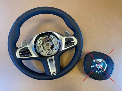 BMW 2 3 F44 G20 G21 G28 USA M Steering Wheel Paddles HEATING ASSIST+