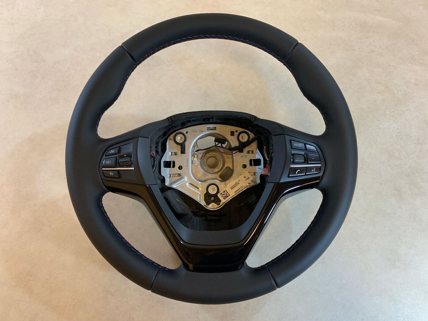 BMW X3 X4 X5 X6 F25 F26 F15 F15 OEM Sport Steering Wheel Nappa Leather M Stitch