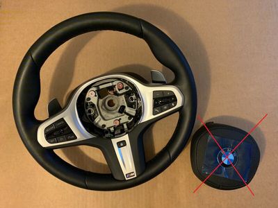 BMW 8 X5 X6 X7 G14 G15 G16 G05 G06 G07 M Лостчета за волан Вибро подгряване