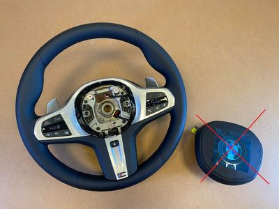 BMW 5 6 X3 X4 G30 G31 G32 G01 G02 LCI USA M Steering Wheel Paddles HEATED ASSIST