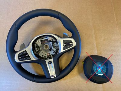 BMW 8 X5 X6 X7 G14 G05 G06 G07 USA M Łopatki kierownicy Ogrzewanie Wibracyjne ACC