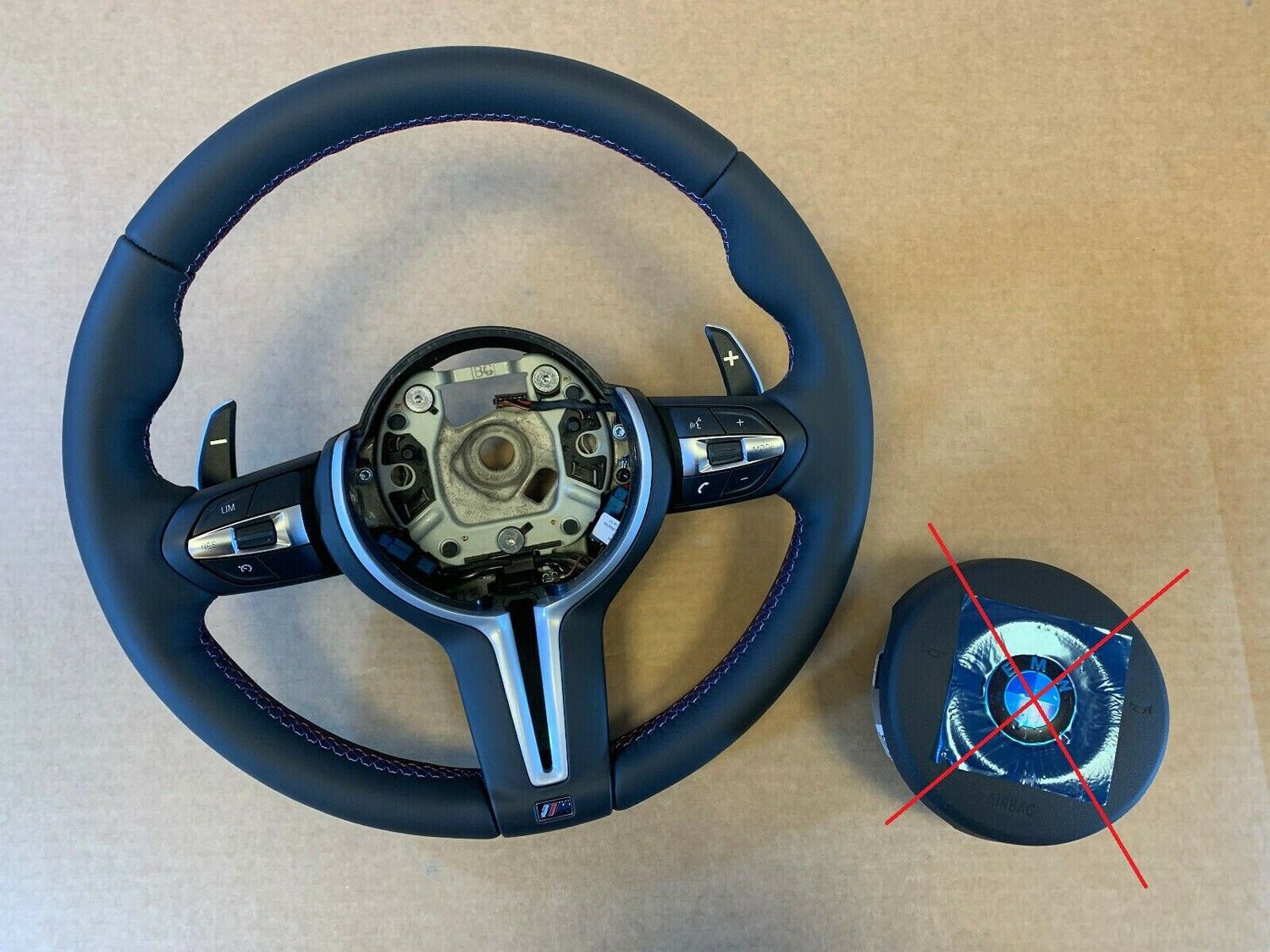 BMW F15 F16 F20 F22 F25 F26 F30 F31 F32 F33 F39 F48 OEM M Sport Steering Wheel