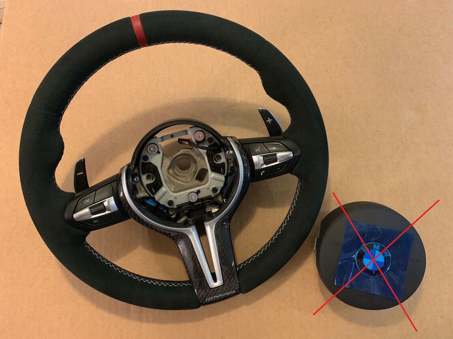 BMW F15 F16 F20 F22 F25 F26 F30 F31 F32 F33 M Perform CARBON Steering Wheel