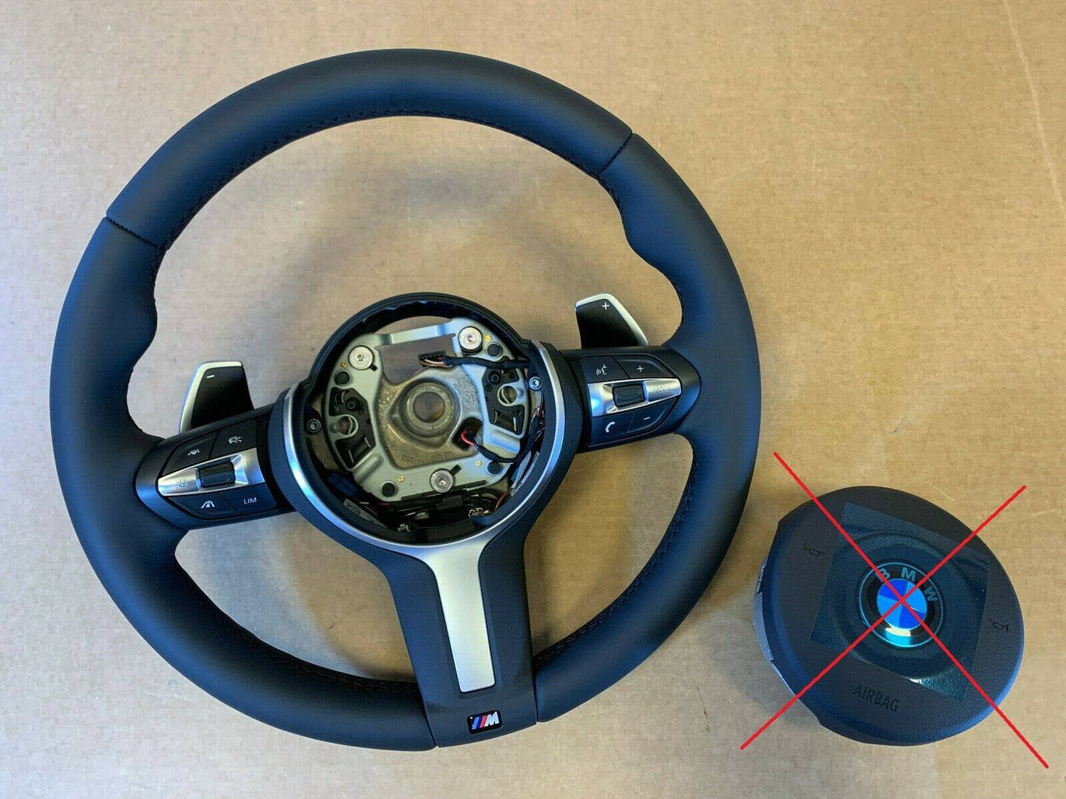 BMW F22 F23 F30 F31 F34 F32 F33 F36 USA M Steering Wheel PADDLES VIBRO ASSIST+