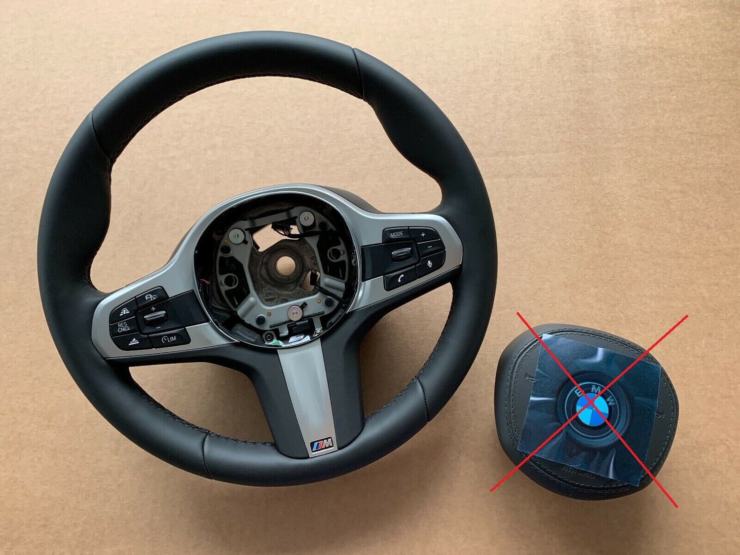 BMW 5 G30 G31 G38 6 G32 X3 G01 G08 X4 G02 OEM M Sport Steering Wheel VIBRO ACC