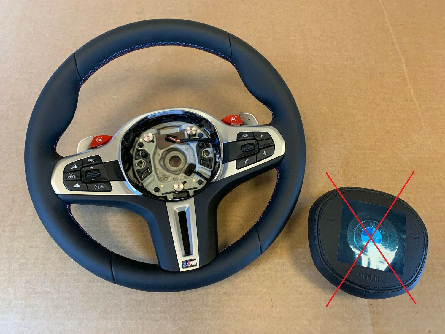 BMW M5 F90 X3M F97 X4M F98 GENUINE M Steering Wheel ACC NEW