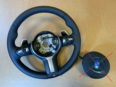 BMW F01 F02 F04 F06 F07 F10 F11 F12 F13 USA M Steering Wheel PADDLE HEATED VIBRO