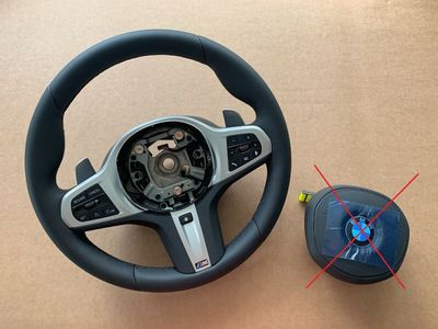 BMW 8 X5 X6 X7 G14 G15 G05 G06 G07 USA M Steering Wheel Paddles HEATING VIBRO