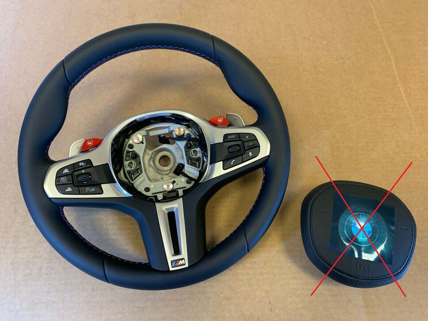 BMW M5 F90 X3M F97 X4M F98 GENUINE M Steering Wheel ACC VIBRO NEW