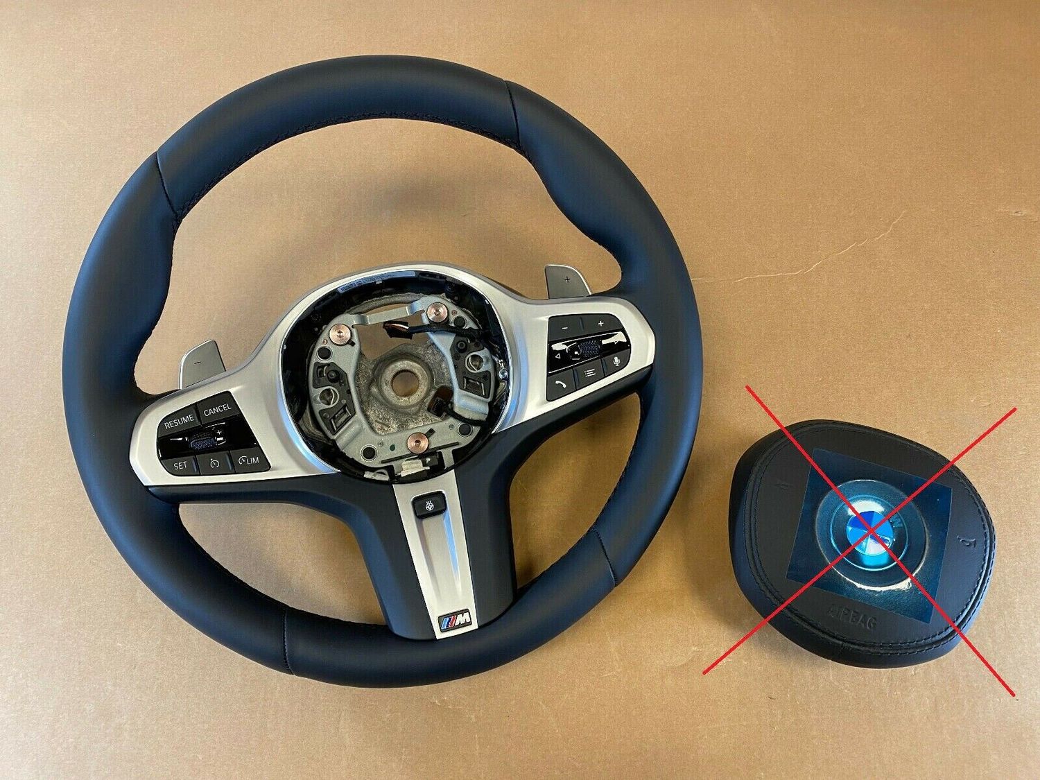 BMW 8 X5 X6 X7 G14 G15 G16 G05 G06 G07 EU M Steering Wheel Paddles HEATING VIBRO