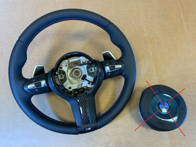 BMW F15 F16 F25 F26 F39 F45 F48 USA M Steering Wheel PADDLES HEATED VIBRO CARBON