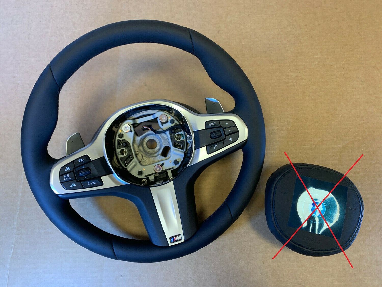 BMW 5 6 X3 X4 G30 G31 G38 G32 G01 G08 G02 OEM M Steering Wheel Paddles ACC