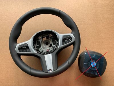 BMW LCI 5 G30 G31 G38 6 G32 X3 G01 G08 X4 G02 ORIGINAL EU M Lenkrad VIBRO