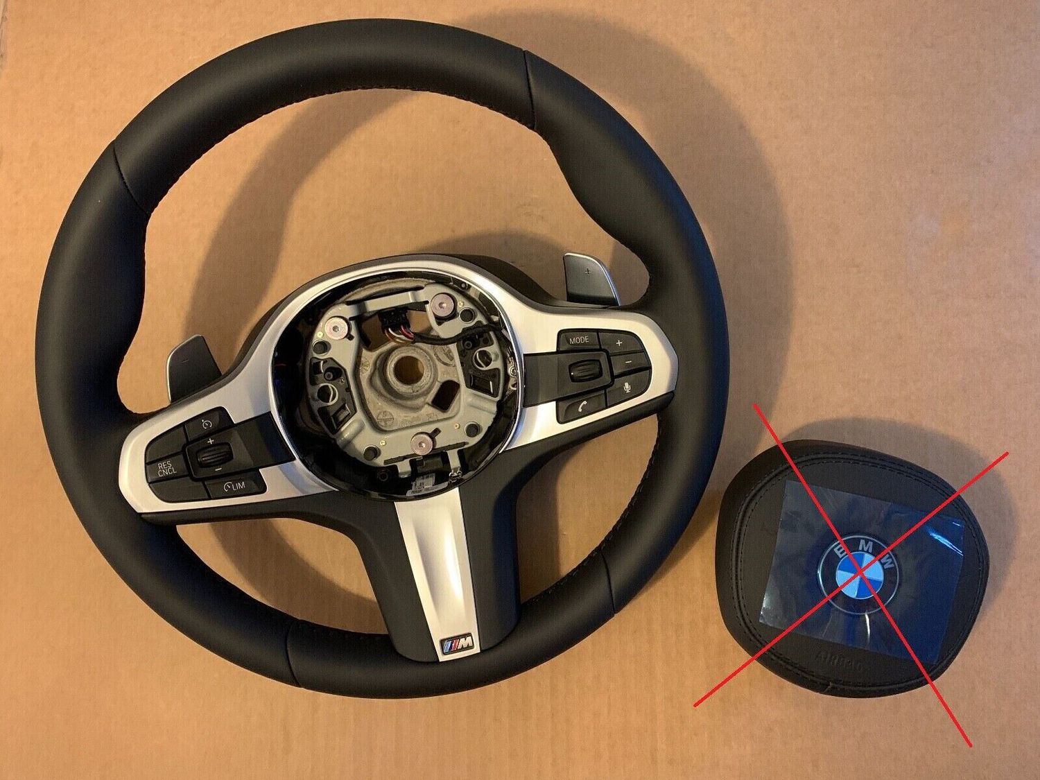 BMW 5 6 X3 X4 G30 G31 G32 G38 G01 G02 G08 OEM M Steering Wheel Shift Paddles