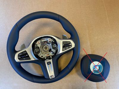 BMW 5 6 X3 X4 G30 G31 G32 G01 G02 LCI EU M Steering Wheel Paddles HEATING ACC