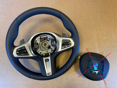 BMW 5 6 X3 X4 G30 G31 G32 G01 G02 LCI USA M Лостчета за волан ОГРЯВАНЕ ACC