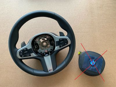 BMW 5 6 X3 X4 G30 G31 G32 G38 G01 G02 OEM USA M Łopatki zmiany biegów w kierownicy ACC