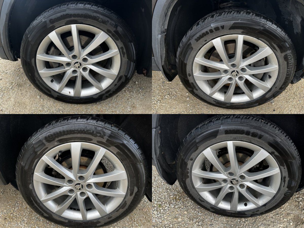 565601025D Rim set With Tyres 4 pcs SKODA KODIAQ I (NS7) (2016-2024)