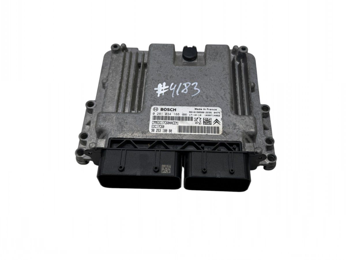 9825318080 0281034188 Engine Control Unit / module (ECU) PEUGEOT 5008 II (P87) (2016-)