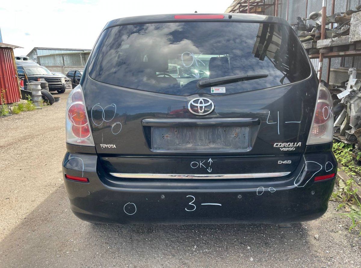 Bootlid / tailgate TOYOTA COROLLA Verso II (AR10) (2004-2009)