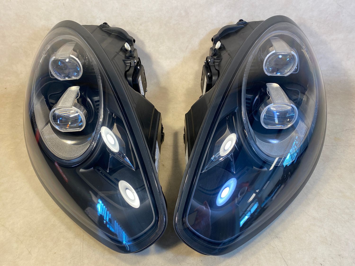 Porsche Panamera 970 Genuine FULL LED Headlights SET LH &amp; RH 13-16 Year