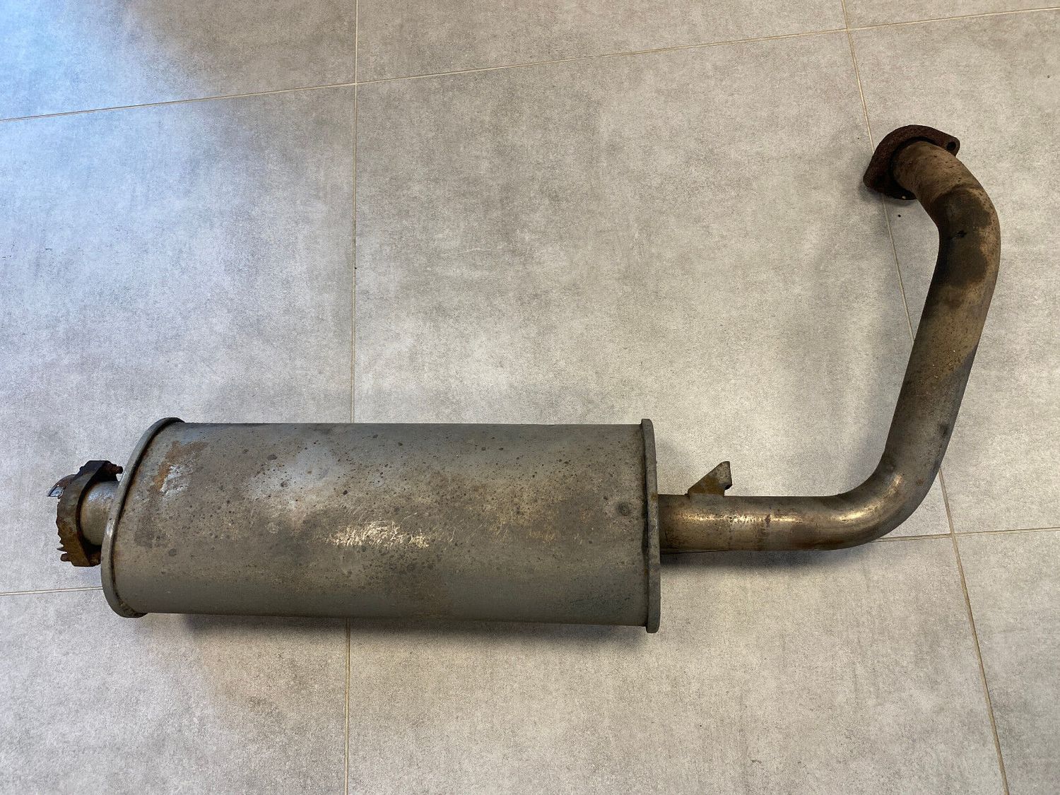 Mercedes G class W463 Genuine EXHAUST PIPE MUFFLER Right A4634900321