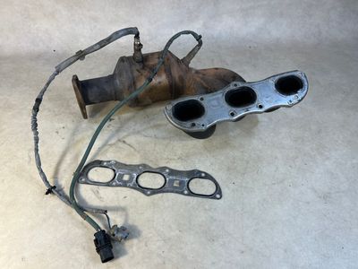 Porsche 911 991 ПОДЛИННЫЙ Carrera 3.8 левый выпускной коллектор и катализатор 99111341104