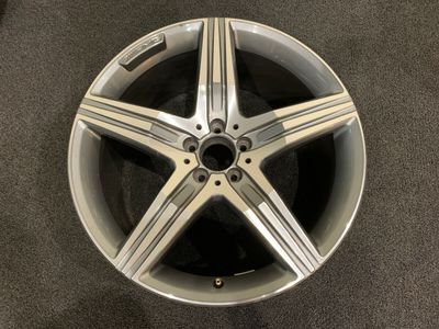 Mercedes S klass S63 S65 C222 C217 OEM AMG R20 Bakre lättmetallfälg x1 st