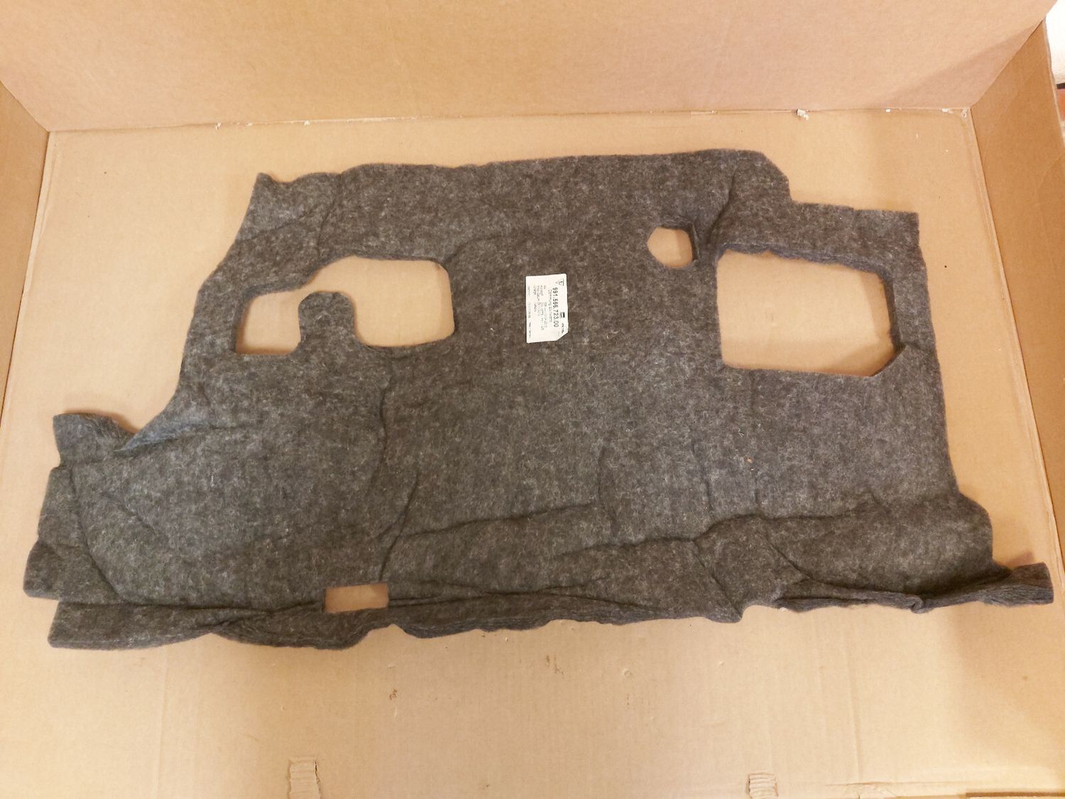Porsche 911 991 Genuine front panel Sound absorber firewall 99155672300