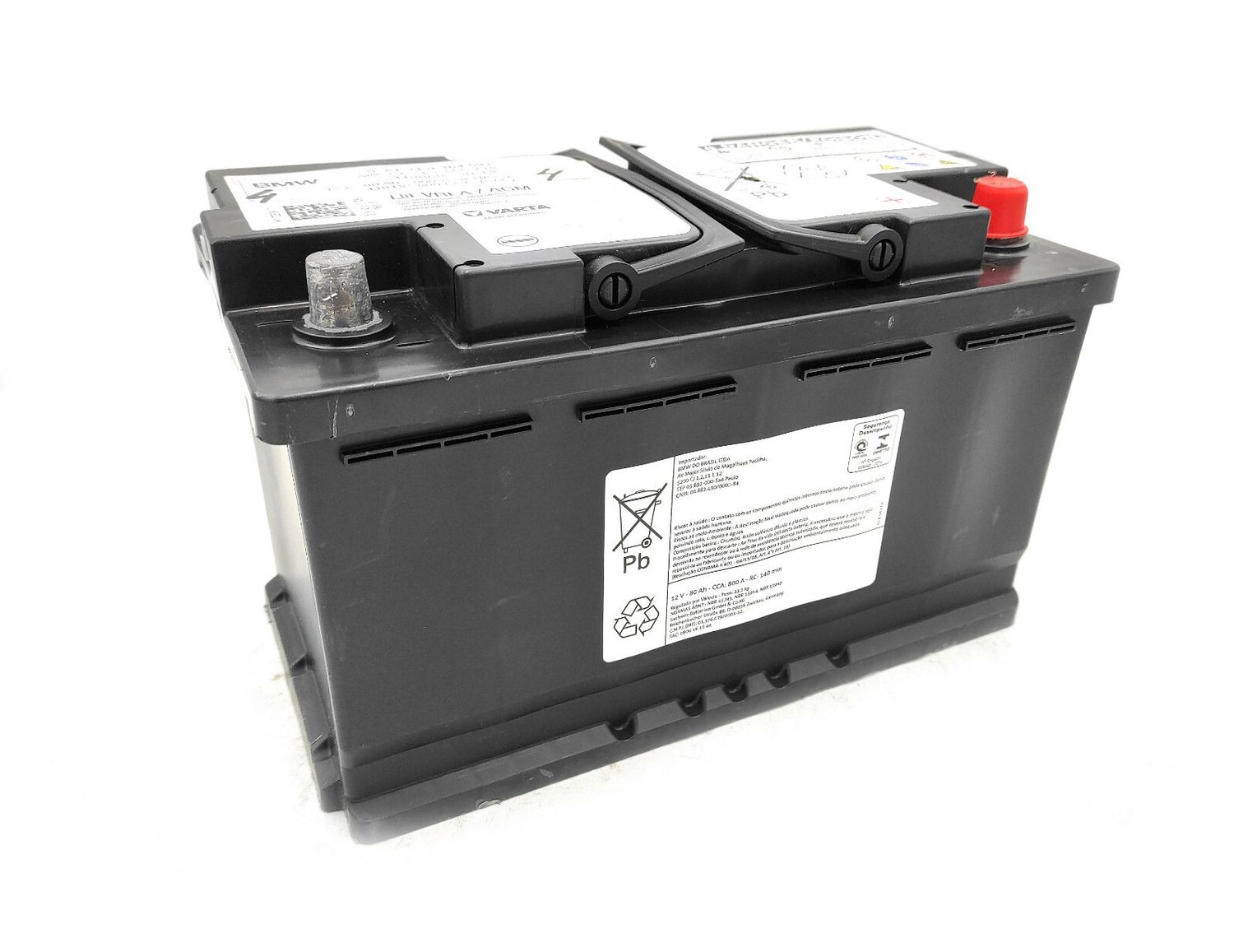 OEM BMW 2 F87, F22, F45, 5 E60, E61, F10,F11, MINI - AGM-Battery, 80Ah, 800A