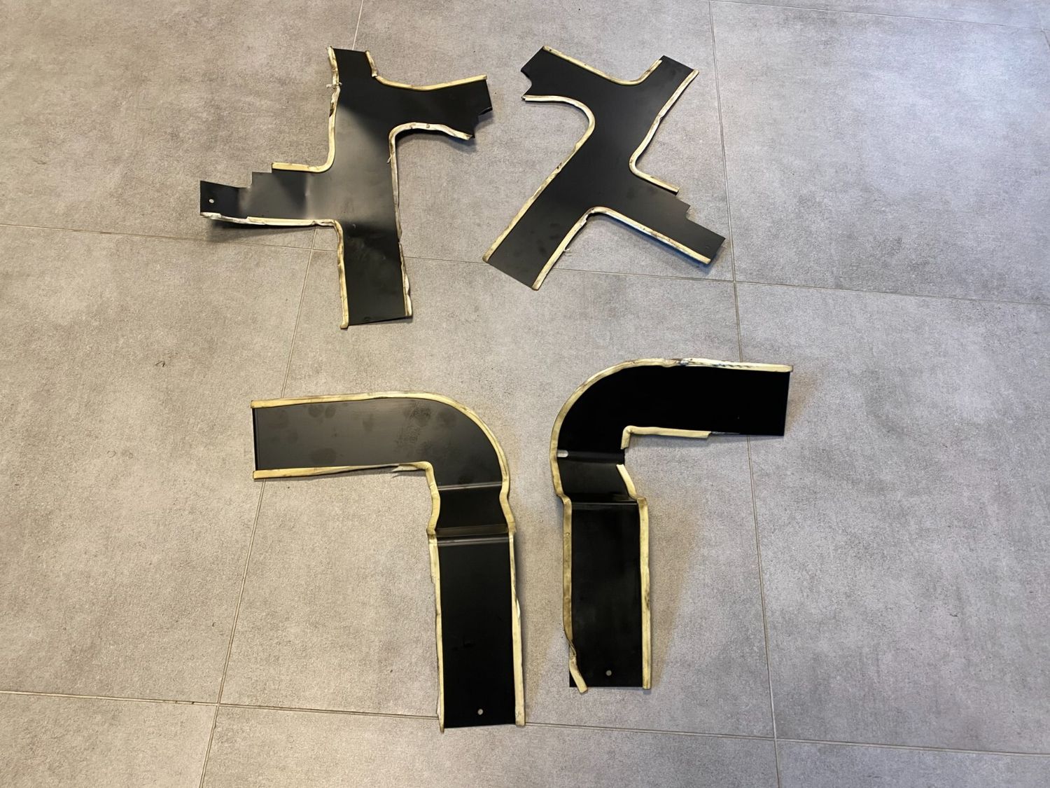 Mercedes G class W463 GENUINE Cabin Wires Harness Covers x4 psc