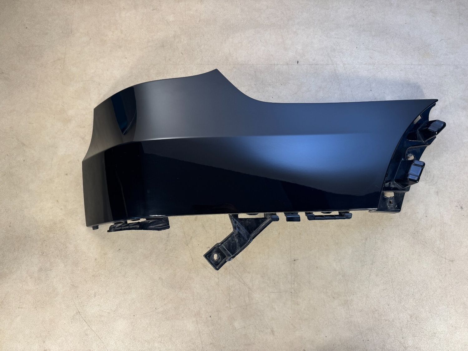 BMW X5 E70 LCI M Sport Rear Right Bumper Cover Panel Black 51128037282