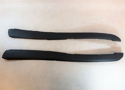 OEM BMW Console Black Trim Panel Front Right &amp; LEFT Lower SET 6973484 6973483