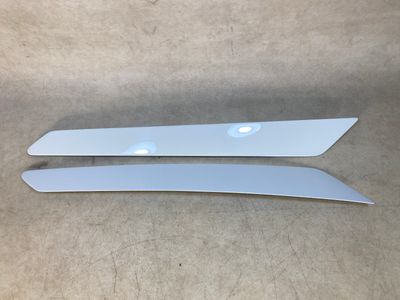GENUINE BMW E23 7 Moulding Air Outlet Rear Set LH/RH Alpinweiss 3