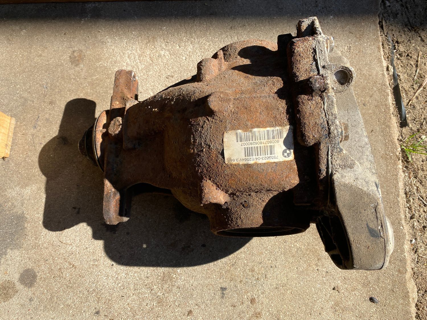 GENUINE BMW X5 E70 X6 E72 Rear-axle-driv