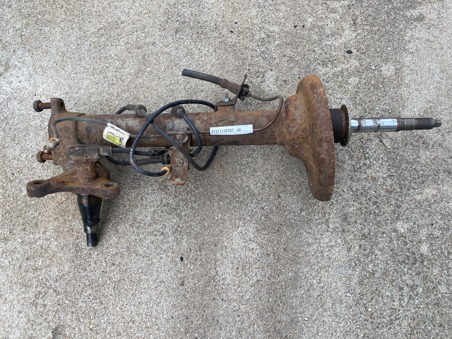 BMW 7 Series E23 Front Left Spring Strut 31311119707