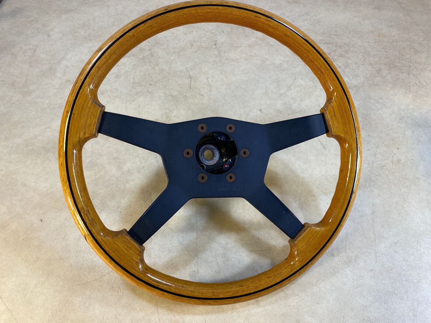 GENUINE BMW E23 7 Wooden Steering Wheel 4 SPOKE 32331117369