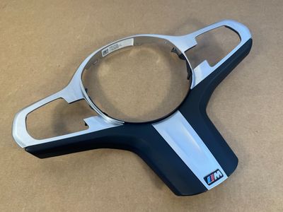 BMW 5 6 7 X3 X4 G30 G31 G32 G11 G12 G01 G02 G08 Used M Steering Wheel Trim Cover
