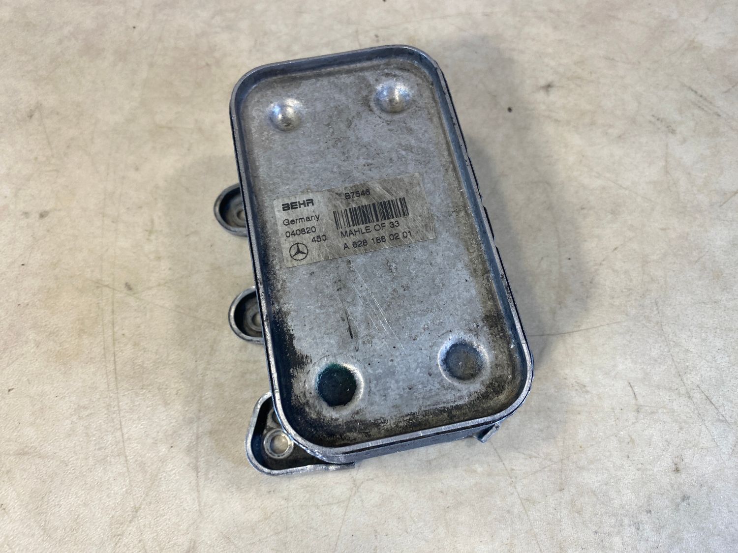 Mercedes ML G S class W463 W220 4.0 CDI GENUINE Oil Filter Mounting Bracket