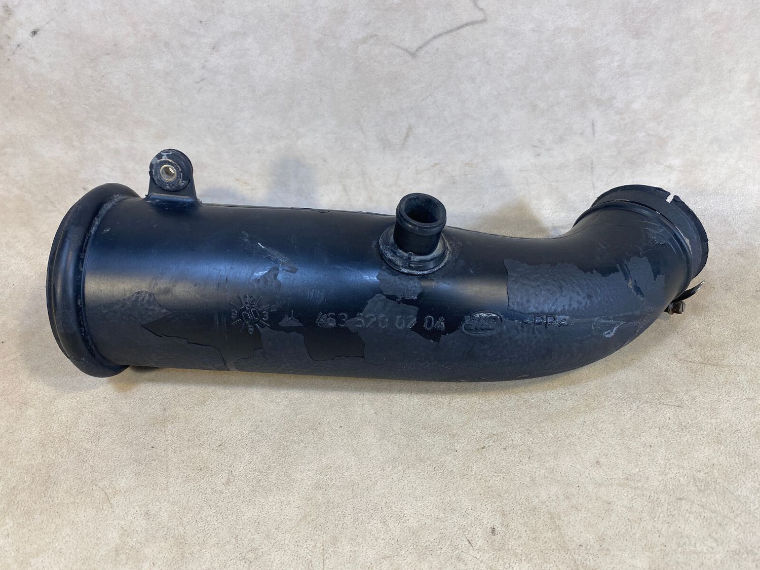 Mercedes G class W463 GENUINE CONNECTION INTAKE PIPE LEFT A4635200204