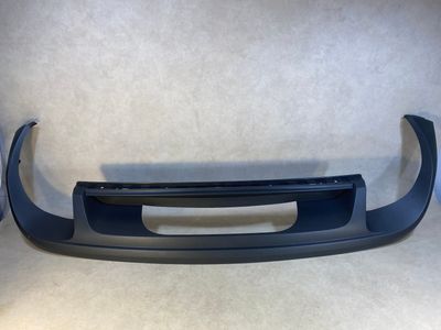 NEW OEM VW TOUAREG Rear Bumper Insert Cover Satin Black 7P6807482D9B9