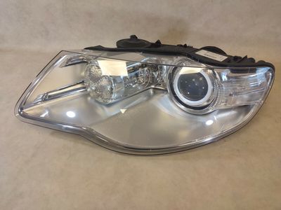 VW Touareg GENUINE LH LEFT Xenon Dynamic Headlight LHD Facelift 07-09 year