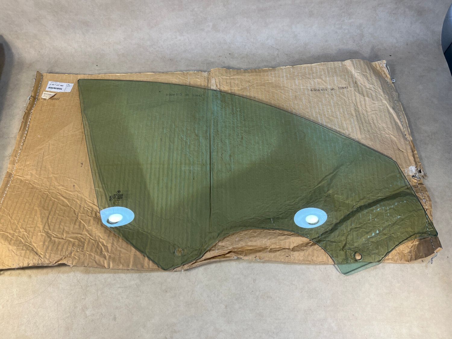 BMW 7 G11 G12 Genuine Front Right Door Glass Green 51337337982