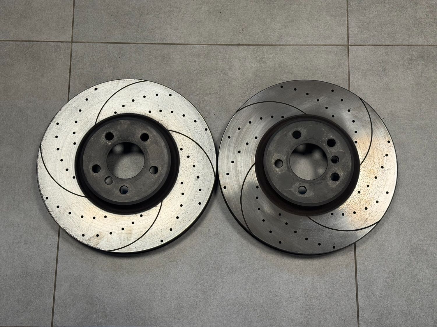 BMW X5 E70 F15 X6 E71 F16 ROTINGER Perforated Front Brake Disc Ventilated 2x