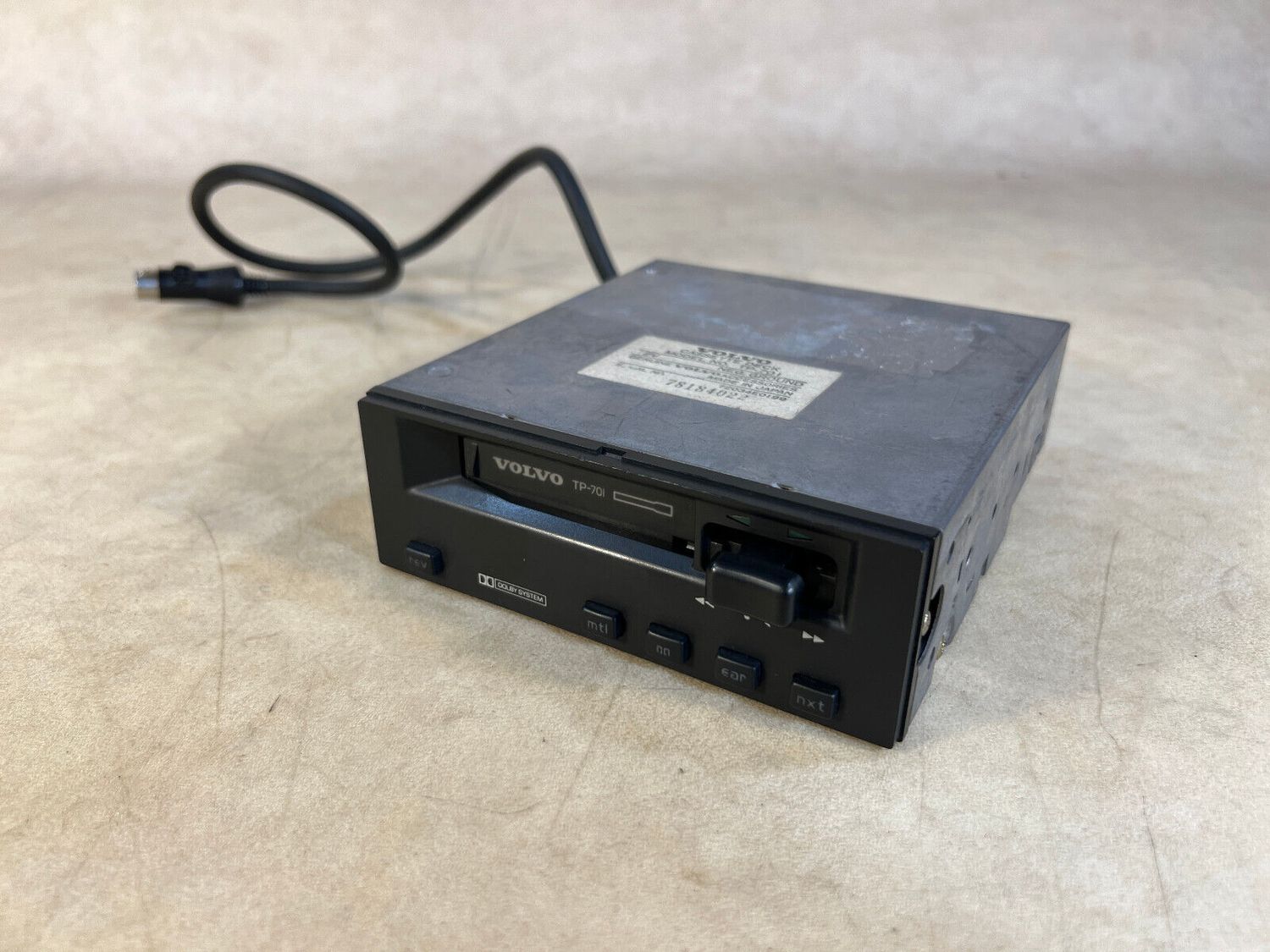 Volvo 760 960 850 GENUINE Cassette Tape Player TP 701