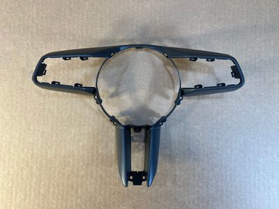 Porsche 95B MACAN 911 992 PANAMERA 971.2 CAYENNE Steering Wheel Carbon Cover